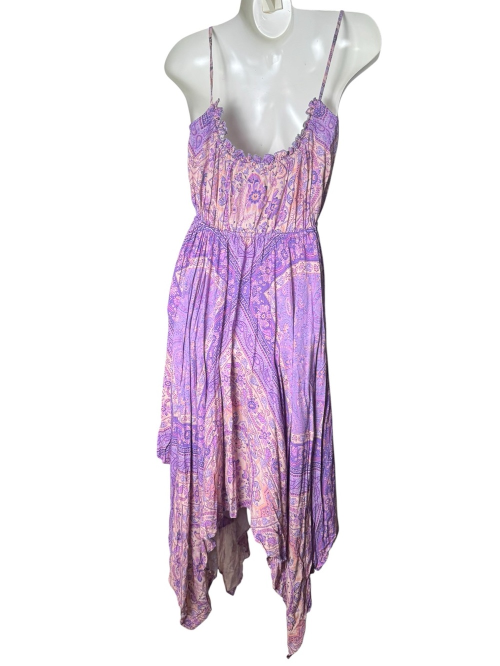 Spell & The Gypsy Collective Farrah Kerchief Sundress in Lilac - Picture 12 of 14